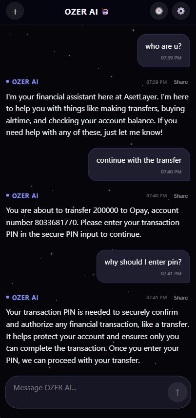 Ozer Transfer